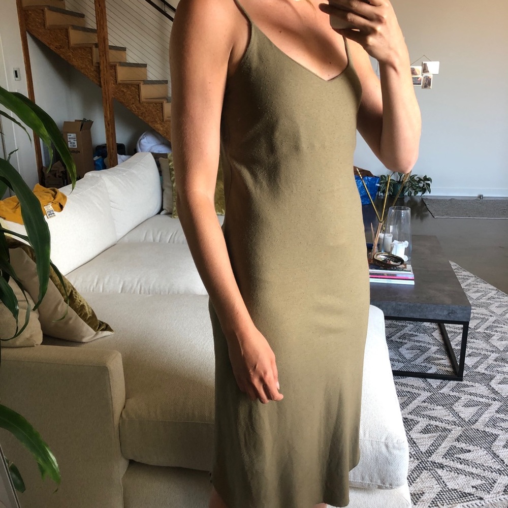 Ozma of California Bias Slip Dress